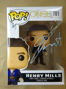 Funko Pop personalizado firmado Andrew West Henry Mills Once Upon A Time certificado de autenticidad BAS - Imagen 1 de 11
