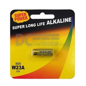 12V Super Alkaline 23A / W23A Battery E23A LRV08 MN21 EL12 VR22 MS2 V23GA 23AE - Picture 1 of 3