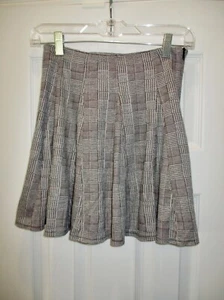 NEW American Eagle XS Plaid Skirt A Line Knit 3100-001 - Picture 1 of 2