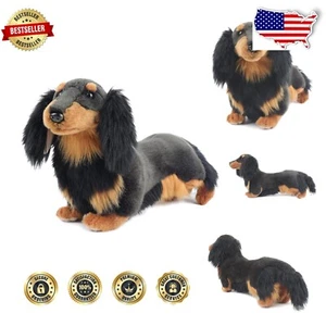 Premium Mini Bassotto Peluche - Compagno Realistico per Bambini e Adulti - Foto 1 di 7