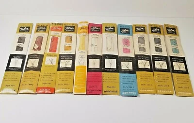 Lot 11 New Vintage Zippers Neckline Skirt Dress Back 6"-20" Talon Lily 6 Healing - Image 1 of 4