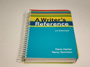 A Writer's Reference by Nancy Sommers and Diana Hacker 2010, Spiral Bound PB - Picture 1 of 5