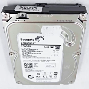 2TB SEAGATE ST2000DM001 BARRACUDA 3.5" SATA HDD Hard Disk Drive - Picture 1 of 1