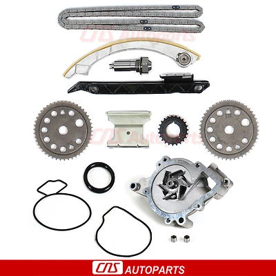Fits 00-08 Chevy Saturn DOHC Ecotec 2.0L 2.2L "L61" Timing Chain Water Pump Kit Foto 1 de 4