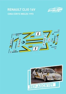 CALCAS RENAULT CLIO 16V CIMA CORTE INGLES 1993 - Bild 1 von 1