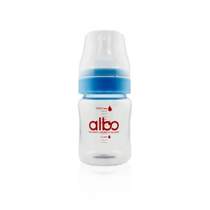 Glass Baby Bottle Natural Flow Feeding, 5oz/150ml Anti-Colic Valve with Natural - Picture 1 of 7