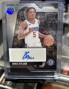 2024-25 Panini Prizm #SIG-BHC Bones Hyland Auto Los Angeles Clippers🔥 - Picture 1 of 5