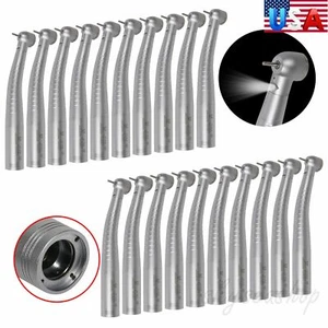 20* Dental Fiber Optic LED High Speed Handpiece Big Head YD6 fit KaV Coupler - Picture 1 of 11