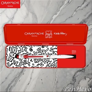 Caran d'Ache 849 KEITH HARING White - Special Edition Ballpoint Pen - Picture 1 of 8