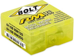 Bolt 0108120 Full Plastic Fastener Kit Fits Suzuki RM 125/250 2001-2008 - Bild 1 von 1