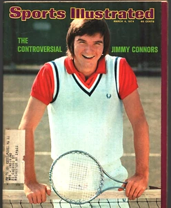 Sports Illustrated Magazine March 4 1974 The Controversial Jimmy Connors  - Picture 1 of 4