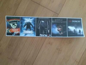 Evil Entities Masters of Horror Makeup FX Movie Poster Bumper Sticker - Picture 1 of 2