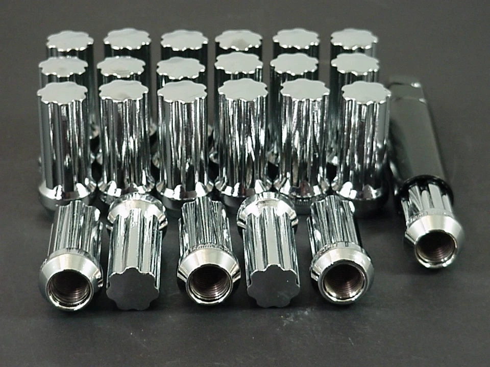 20 piezas tuercas de rueda personalizadas cromadas spline Dodge Magnum 14 m x 1,50 # AP- 5654 Foto 1 de 1