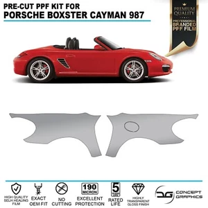 Full Wings Precut PPF Paint protection Film Kit For Porsche Boxster Cayman 987 - Picture 1 of 4