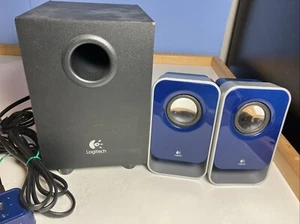 Logitech LS-21 Computer Speakers - Picture 1 of 8