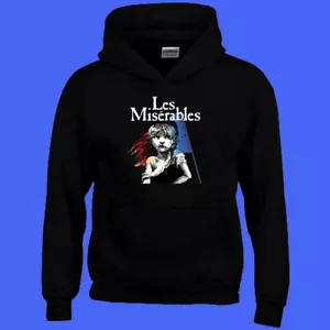 Les Miserables Broadway Show Uomo Nero Taglia S-3XL - Foto 1 di 1