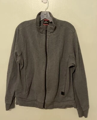 Suéter Victorinox Adulto XL Gris Cremallera Completa Mezcla de Algodón Navaja Suiza Para Hombres Foto 1 de 4