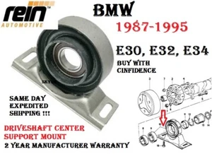 BMW 1987-1995 E30 E32 E34 Drive Shaft Center Support Mount Assembly REIN - Picture 1 of 2