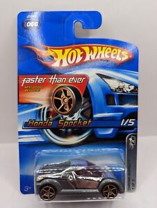 2006 Hot Wheels Faster Than Ever #66 Chrome Burnez 1/5 HONDA SPOCKET Chrome/Gray