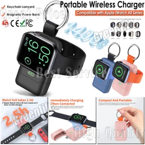 Bezprzewodowa ładowarka do Apple Watch Przenośna mini brelok Power bank Ładowarka do telefonu - Zdjęcie 1 z 17