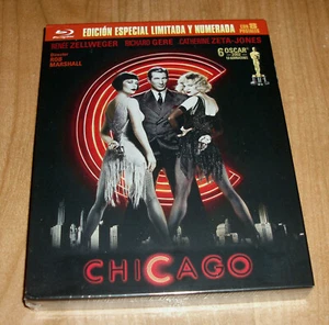 Chicago Limited Edition Numbered Blu-Ray + 8 Postcards New (Unopened) A-B-C - Picture 1 of 6