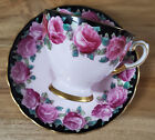 Tuscan Rose Fine English Bone China Tea Cup & Saucer Set Vintage Gorgeous