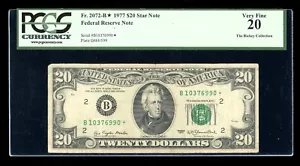 DBR 1977 $20 FRN STAR New York Fr. 2072-B* PCGS VF-20 Serial B10376990* - Picture 1 of 2