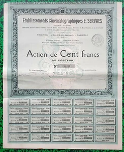 Dépt 13 - Marseille 1 Rue du Jeune Anarcharsis - Belle Déco Secteur Cinéma 1919 - Picture 1 of 2