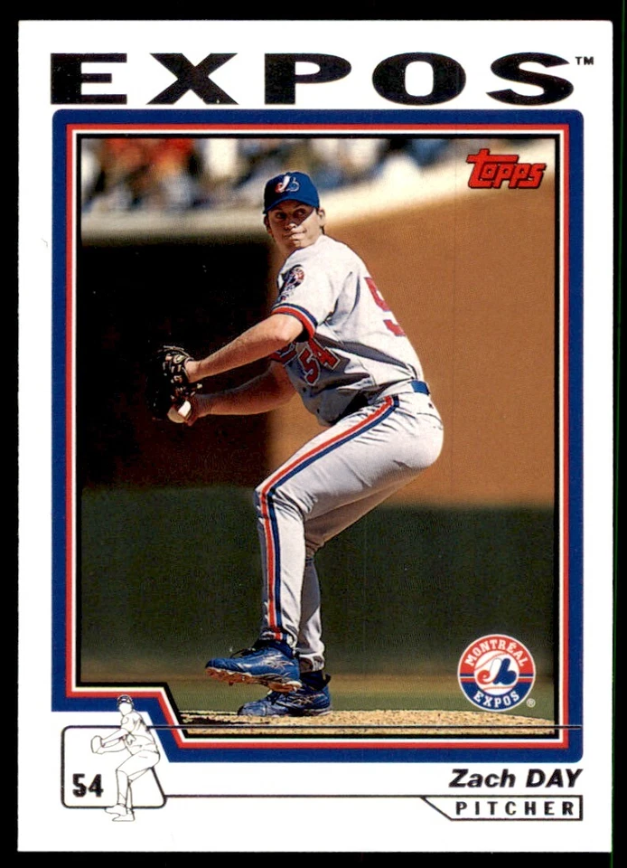 2004 TOPPS ZACH DAY MONTREAL EXPOS #97 - Image 1 of 2