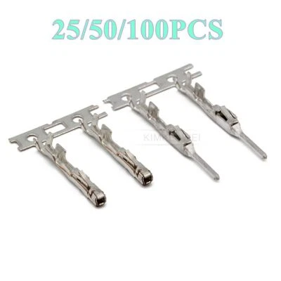 MARKENLOS TE AMP 0,64/025 Auto Crimpkontakte Stecker Stift Kontakt Buchsenkontakt Neu