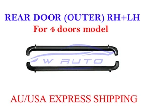 REAR OUTER 4D WINDOW GLASS SEAL STRIP Fits Ford Courier Mazda B-serie 1998-2006  - Picture 1 of 7