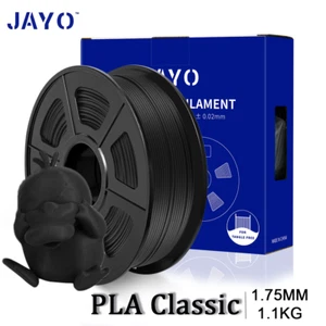 JAYO PLA Classic Black 1.1KG/SET 1,75mm High-Speed 3D Printer Filament - Picture 1 of 8