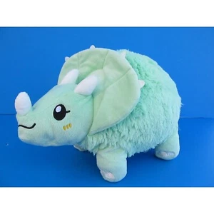 Squishable Dinosaur Mini Triceratops Mint Gree Plush Toy 7" - Picture 1 of 7