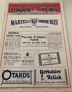 The ILLUSTRATED LONDON NEWS ~April 25, 1931~EXILED Queen Victoria Eugenie SPAIN - Picture 1 of 8