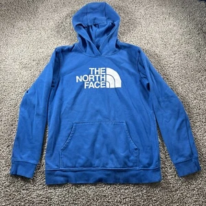 The North Face Sweater Boys XL Blue Hoodie Streetwear Relaxed Comfort Casual - Picture 1 of 10