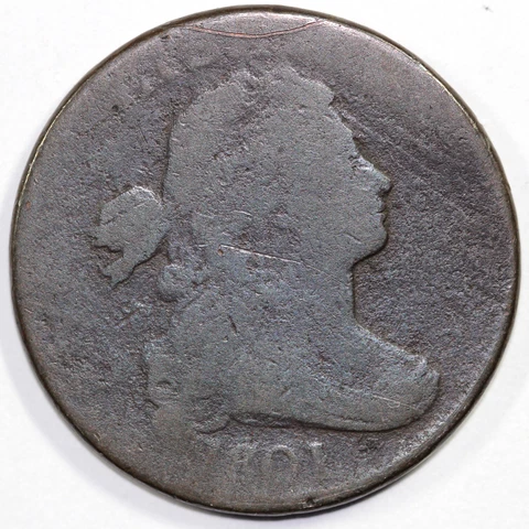 1801 1c Draped Bust Large Cent Cover