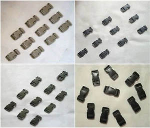5-10 x High Quality 25mm 38mm 50mm Plastic Side Release Buckle Coyote/OD/Grey/BK - Picture 1 of 1