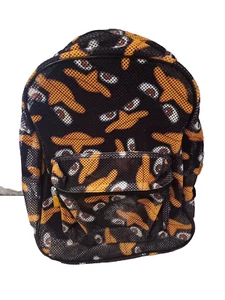 Mochila de malla negra Phineas & Ferb Perry the Platypus Agent P Disney 2013 RARA - Imagen 1 de 6