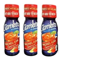 Clamato Tomato Cocktail Mixer Shot with Jalapenos, Spices &Lime Flavor (3-2.5oz) - Picture 1 of 1