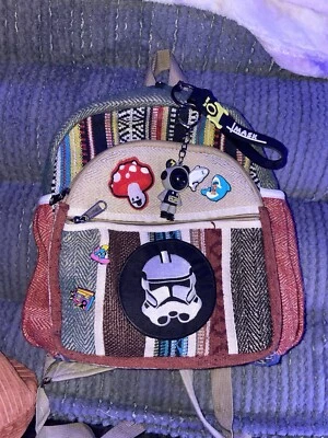 吉普赛玫瑰大麻背包 定制 — 第 1/4 张图片