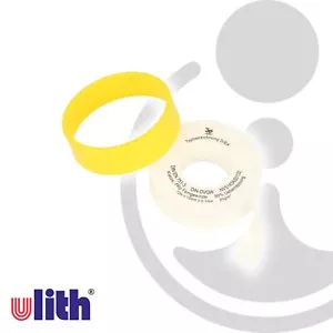 ULITH PTFE Gewindedichtband Teflonband Frp, 12 m für Heizung, Trinkwasser DVGW - Bild 1 von 2