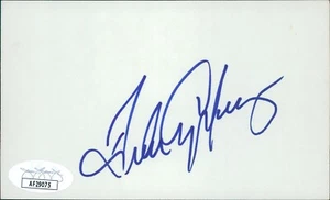 Andres Galarraga Montreal Expos Signed 3x5 Index Card JSA Authenticated - Picture 1 of 2