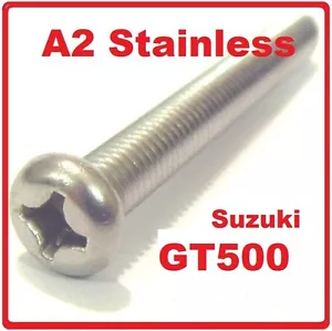 Suzuki GT500 - Kit de cubiertas de cárter - Acero inoxidable Philips - Imagen 1 de 1