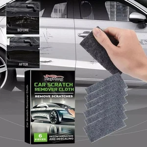 ₪6x Nano-Sparkle Car Cloth For Scratches Nano Magic Remover Cloth Scratch F4N9 - Picture 1 of 10
