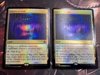 x2 Cavern of Souls (foil) - LCI MTG Magic - Image 1 of 4