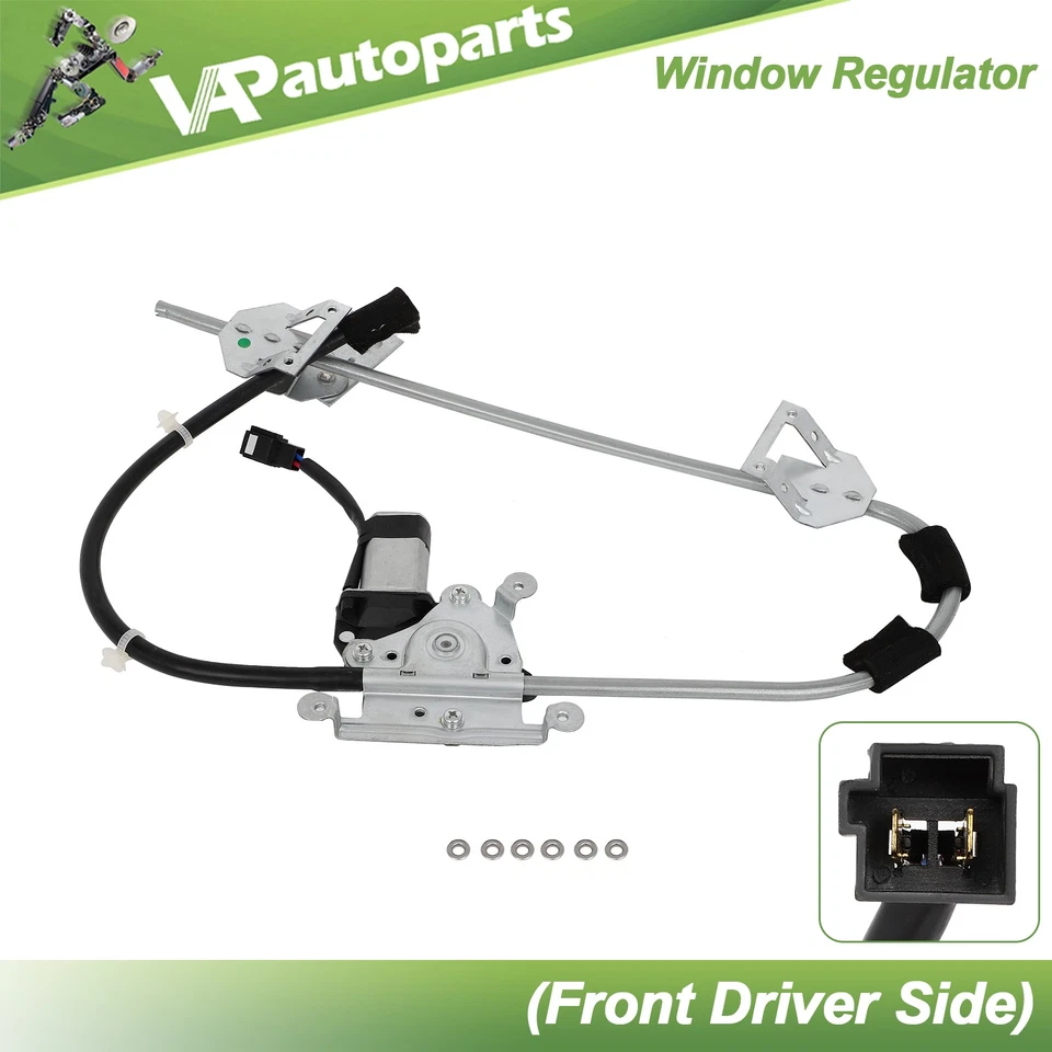 Regulador de ventana eléctrica delantero izquierdo con motor para Jeep Cherokee 1987-1996 Foto 1 de 4