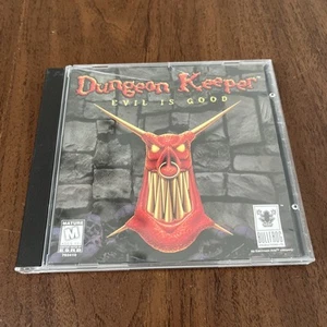 Vintage 1997 Dungeon Keeper Evil Is Good PC Computer Game by Bullfrog Production - Picture 1 of 6
