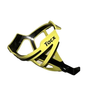 Tacx Deva Water Bottle Cage Yellow Black Biking Holder MTB Road TACX TAC X - Picture 1 of 9