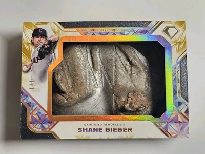 2025 Topps Diamond Icons SHANE BIEBER piezas preeminentes botín reliquia 1/1 🔥 Foto 1 de 4