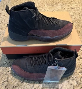 Size 13 - Jordan 12 Retro SP x A Ma Maniere Mid Black W - Picture 1 of 7